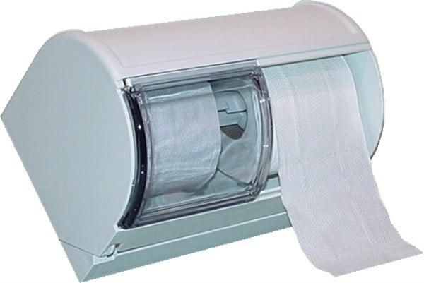 Toiletroldispenser duo horizontaal