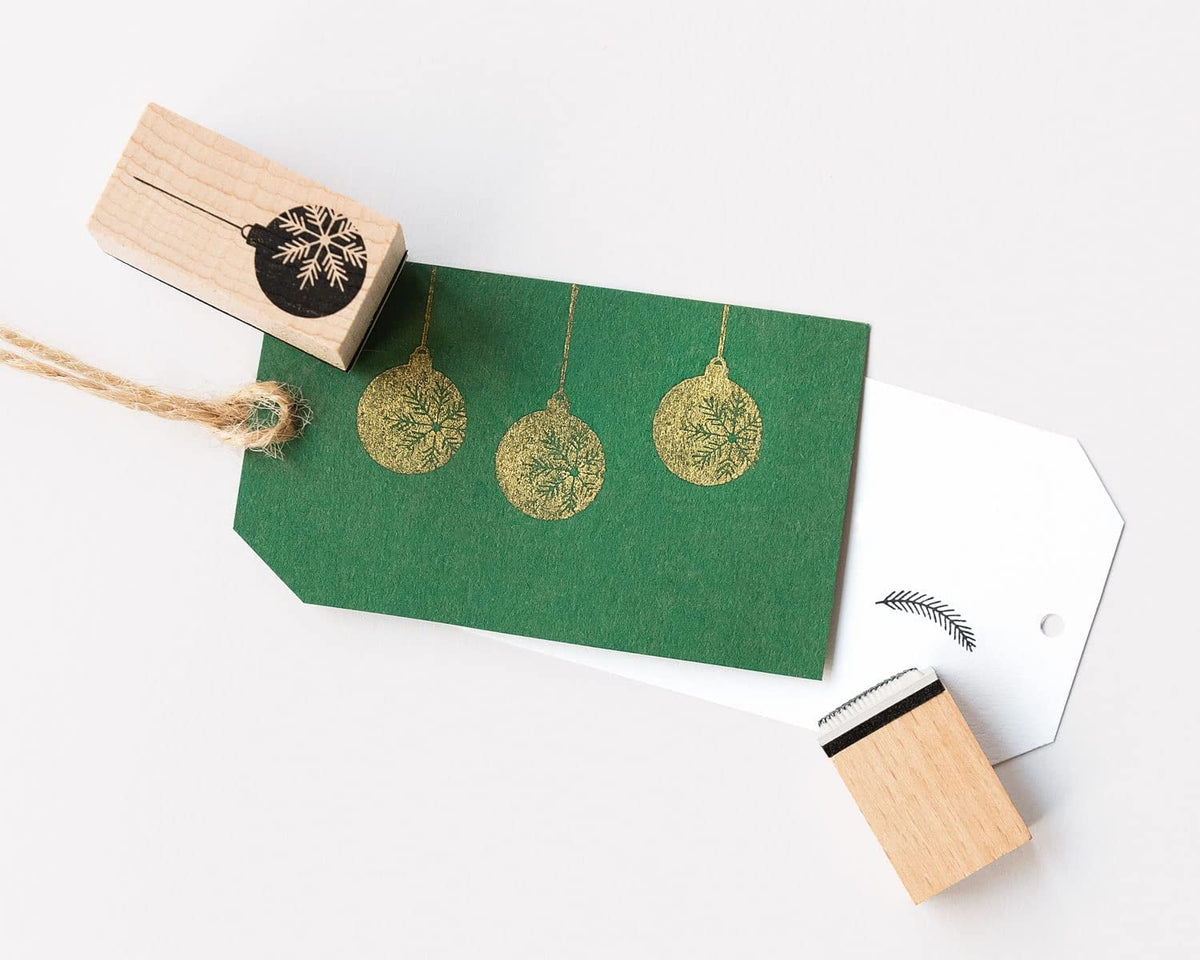 Wooden stamp set, Christmas
