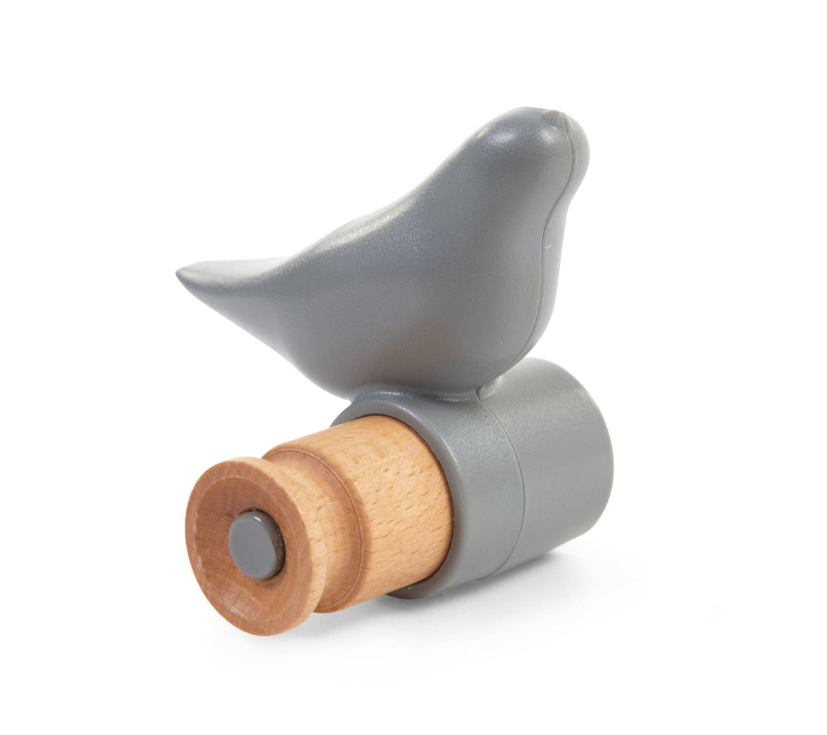 Coat hook bird grey