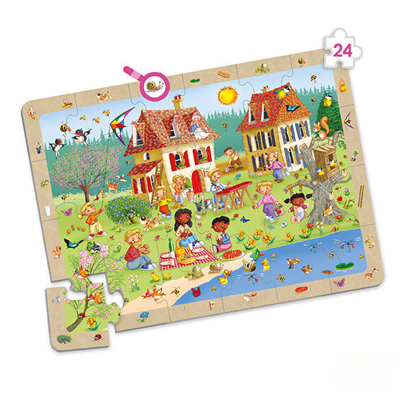 Observation puzzle set The 4 Seasons (4 units)