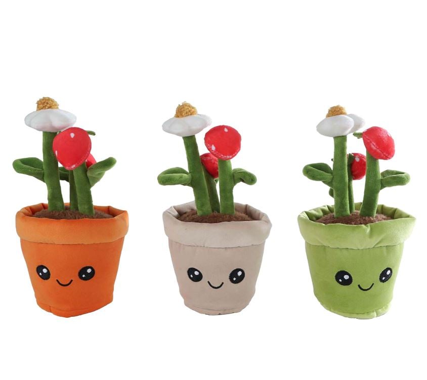 Plush Plant - Strawberry, 23 cm
