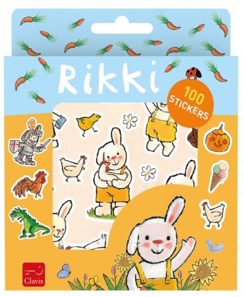 Rikki stickerset, 100 stuks