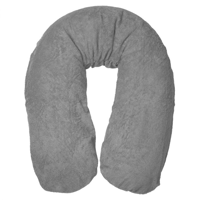 Cover for nursing pillow FFH01, grey mélange Jersey