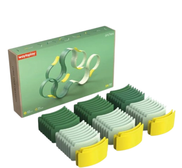 Waytoplay Arches Building Set, 54-piece