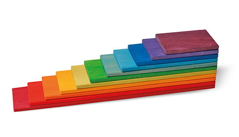 Grimms bouwplaten regenboogkleuren