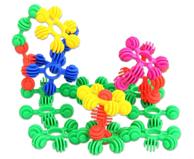 Small blossoms, construction material 160-piece