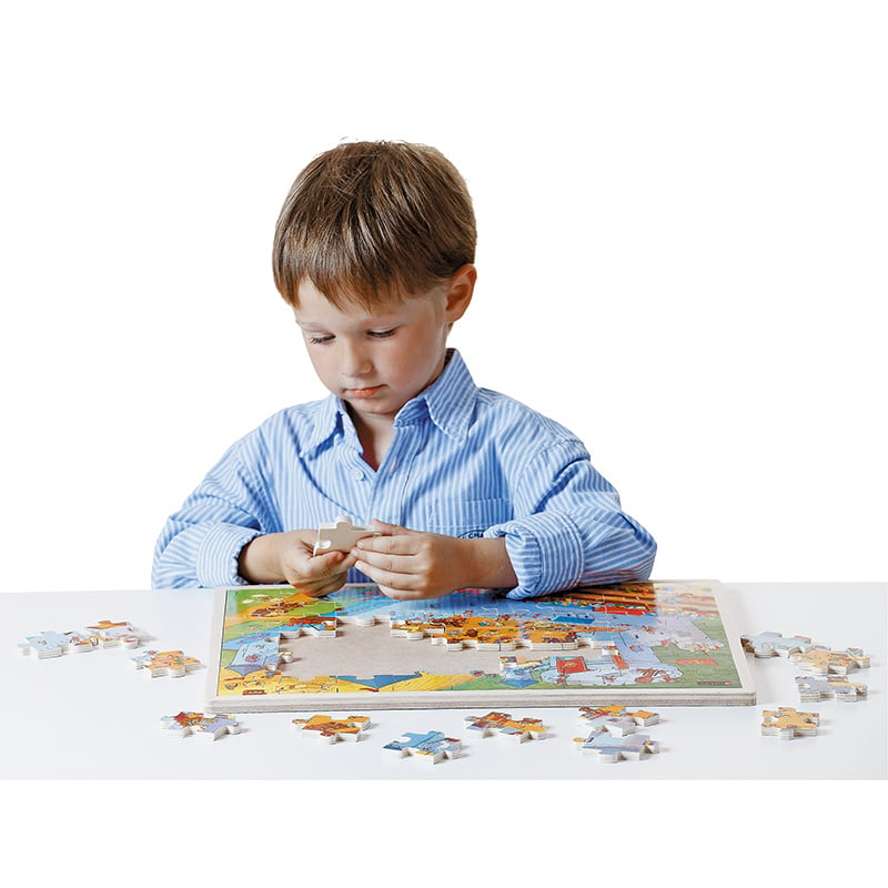 Puzzle - castle life, 63-piece