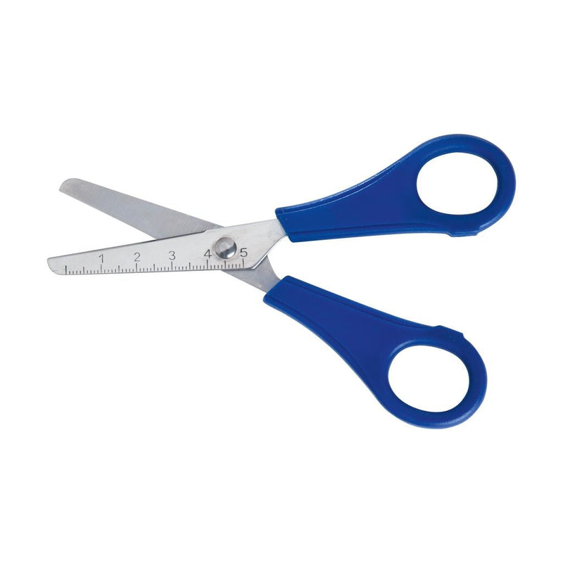 Round-tipped scissors, right-handed