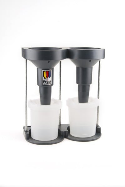 Creall press & paint paint dispensing system