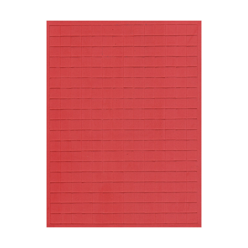 Knutselrubber Mozaiek, 15 x 20 cm, 6 vel, 6 kleuren ass.