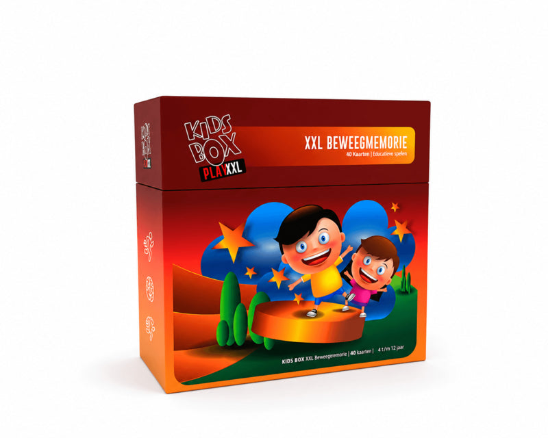Kidsbox Play XXL Movement Memory Game, 40 cards