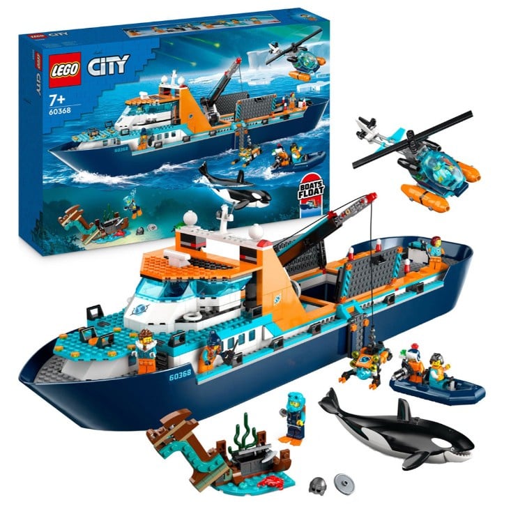 # Lego City Poolonderzoeksschip, 815-delig