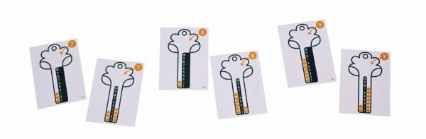 Task cards for number bond trees