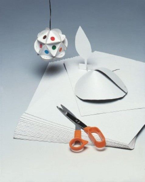 Wit / grijs karton, 35 x 50 cm, 400 gr., 20 vel