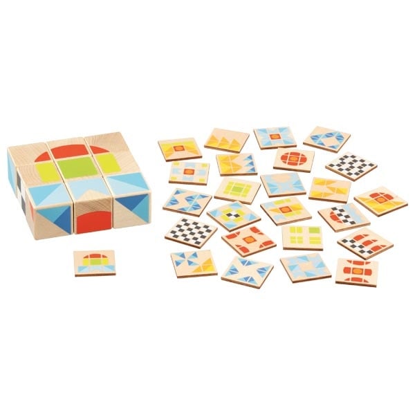 Puzzel spel vormen & kleuren