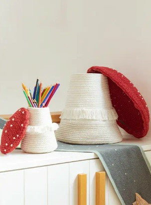 Mushroom foraging basket, handmade