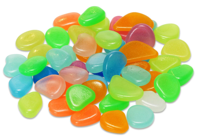 Glow in the dark pebbles