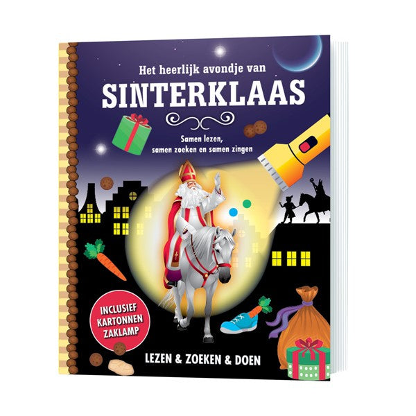 # Zaklampboek Het heerlijk avondje van Sinterklaas