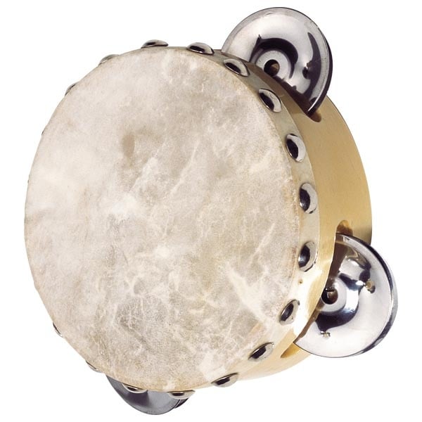 Tambourine with head 3 jingles