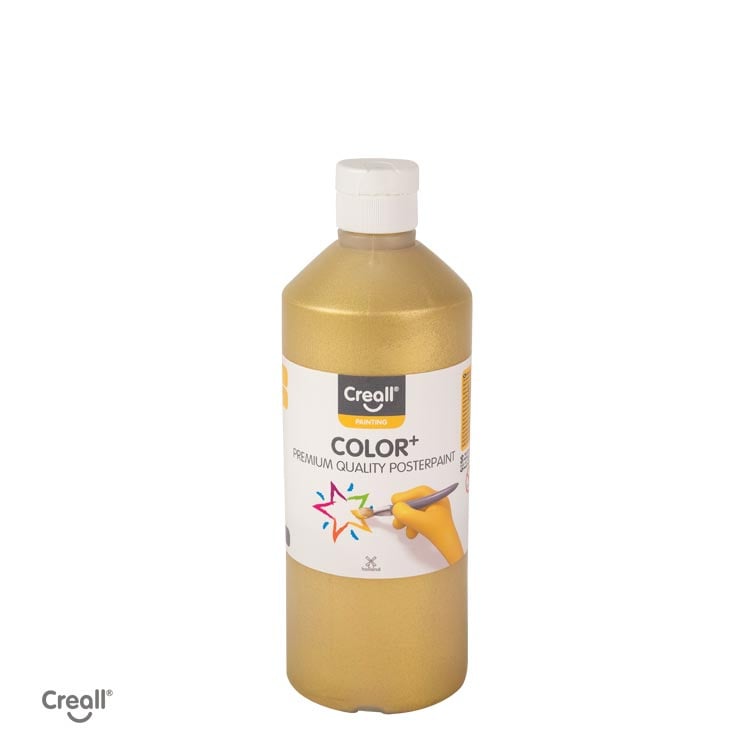 Creall color poster paint 500 ml gold