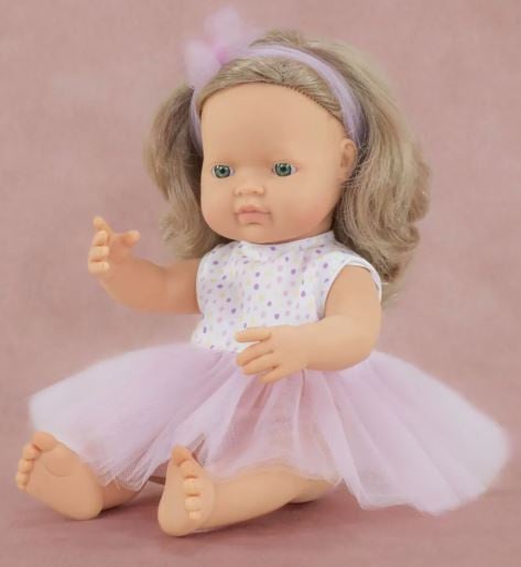 Doll, European girl, 38 cm