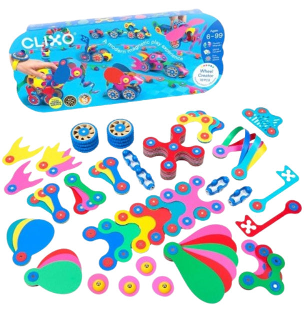 Clixo Wheel Creator Pack, 72-delig