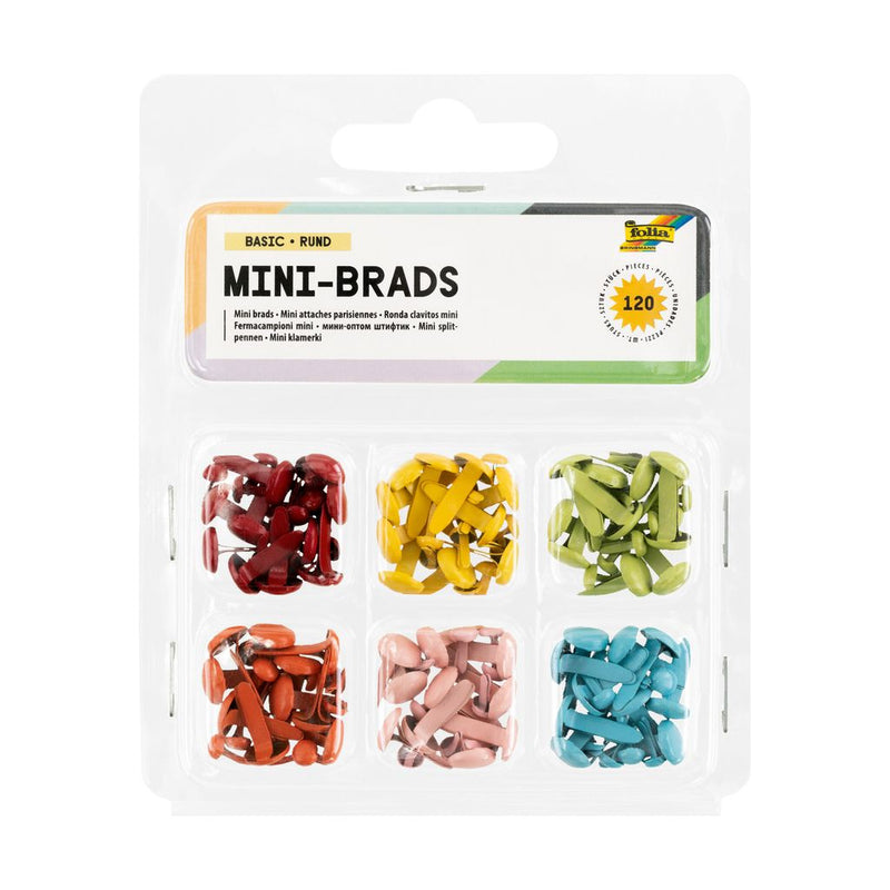Split pins round coloured