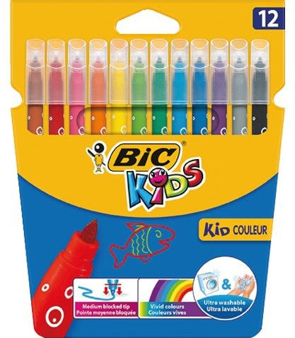 Bic Kid Couleur Colored Pencils, 12 count