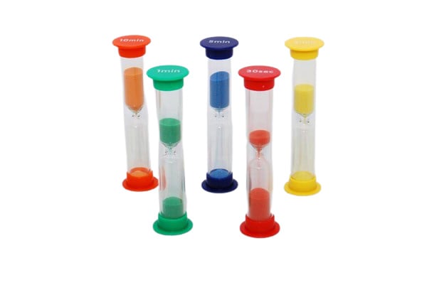 Tickit sand timers midi, 5 pieces