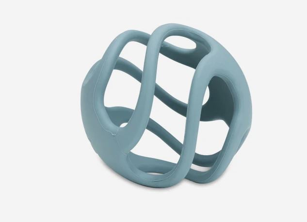 # Siliconen bijtring grijpbal Sea Green