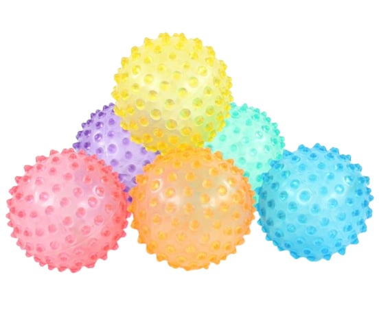 Sensorische ballen, set van 6