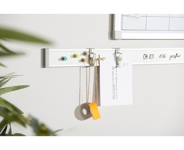 Aluminium wandlijst magnetisch per meter