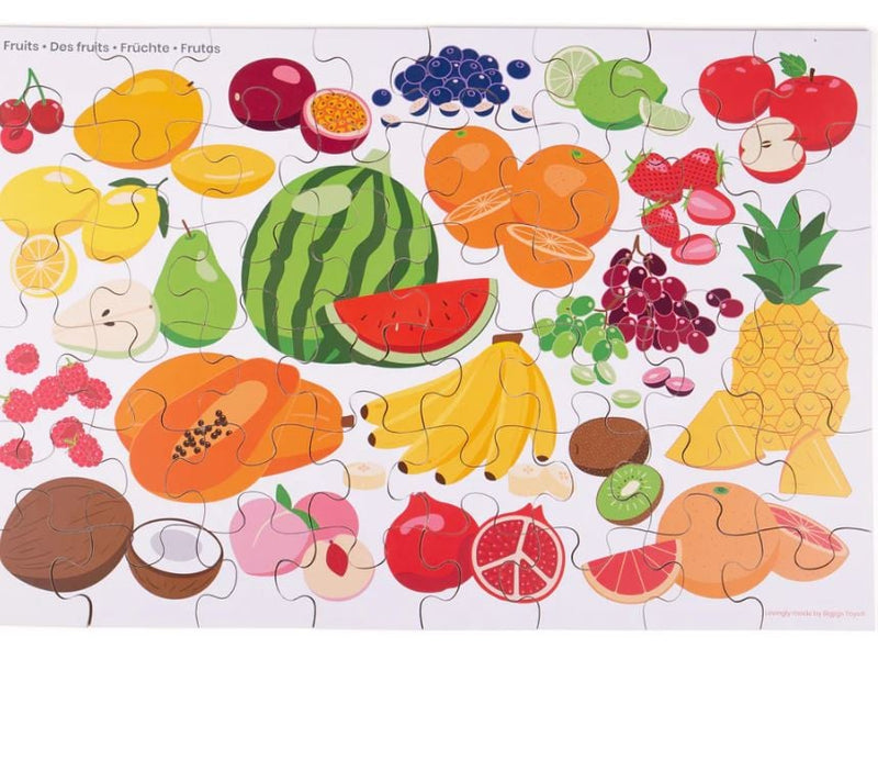 Vloerpuzzel fruit, 48-delig