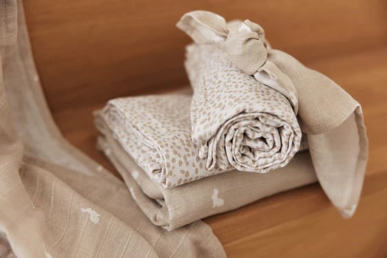 Hydrophilic cloth 115x115 cm, Rabbit Nougat