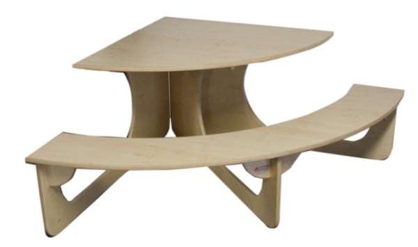 Quarter seating area birch