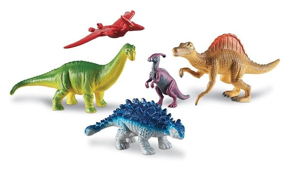 Velvet soft play mat Dinoworld (130 x 180 cm)