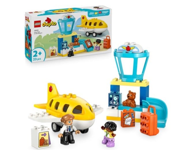 # Lego Duplo Voor het eerst op het vliegveld