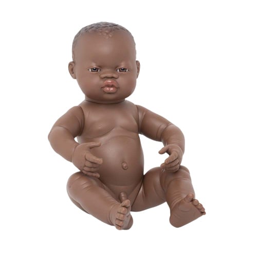 African boy doll, 40 cm