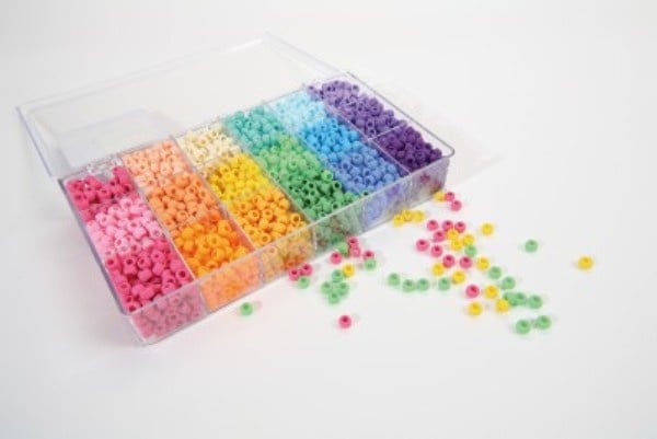 Extravaganza beads bright colours 2300 pieces