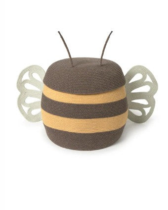 Bee basket, handmade