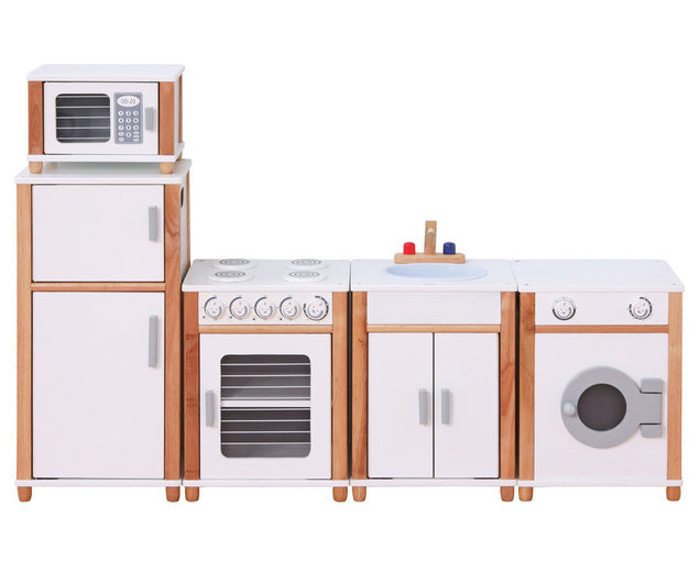 Luxury kitchen unit white