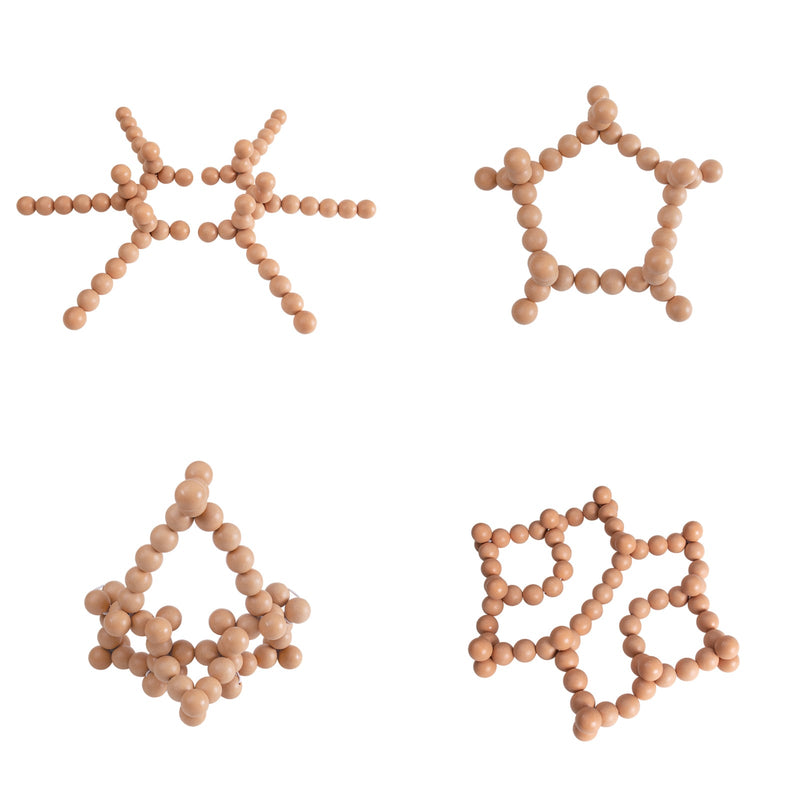 Guidecraft BendiBeads – Natural, set of 12