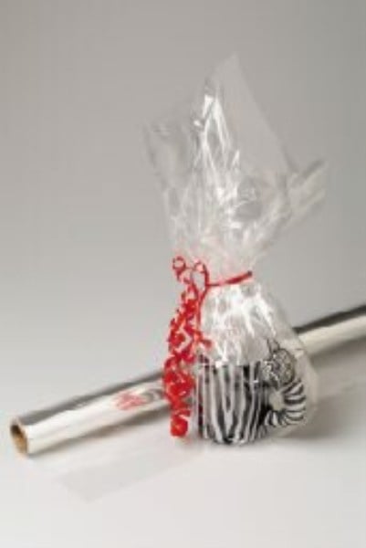 Transparent gift wrap