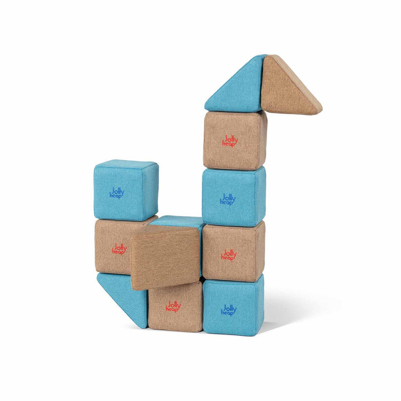 Jolly Heap set Pixi, 12 stuks magnetische blokken