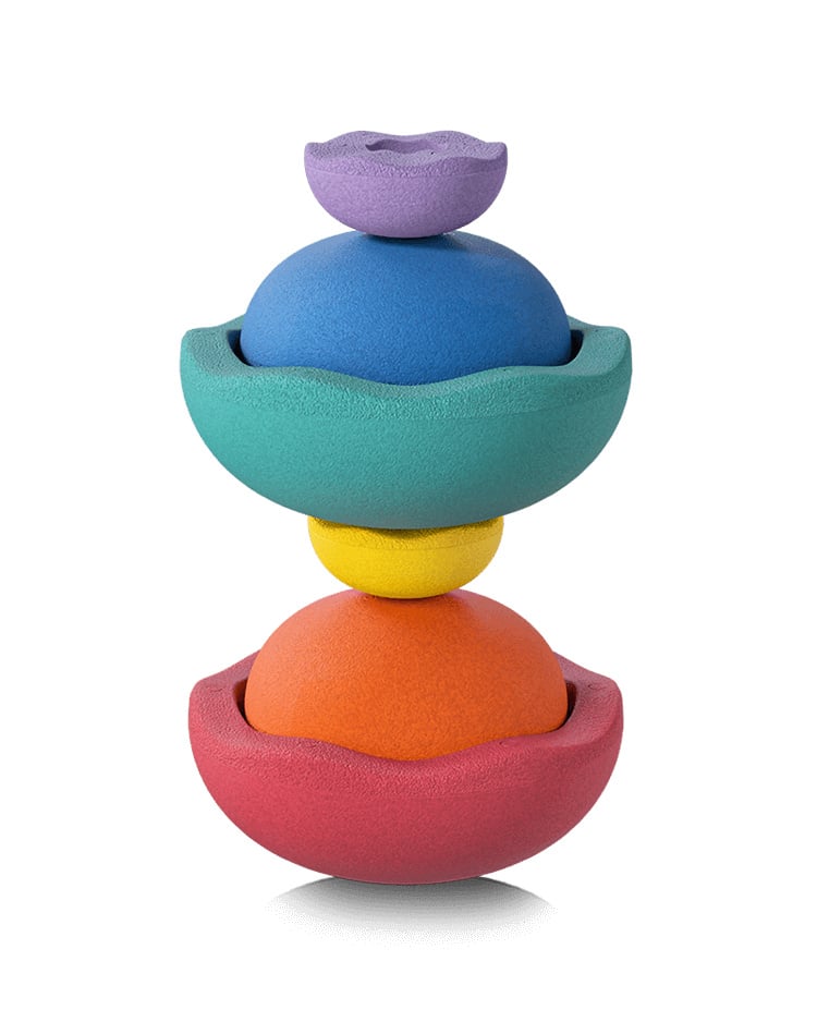 # Stapelstein Inside Rainbow Classic | 6-piece