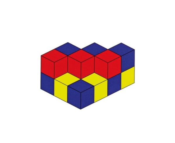 Task cards for colored cubes