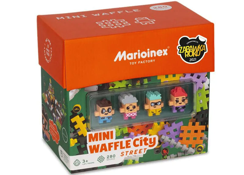 Mini Waffle Street, 280-piece (plusplus)
