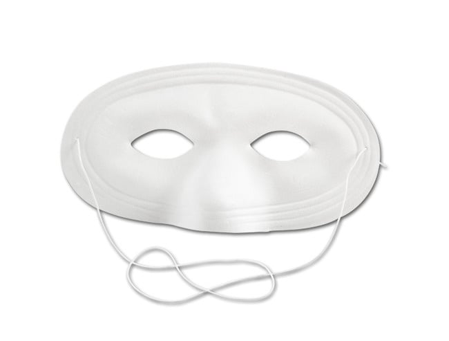 Half white masks