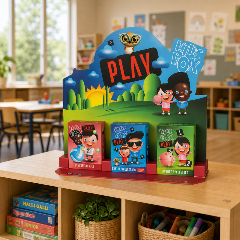 Kidsbox Activiteitenbox 4+, 60 opdrachtkaarten