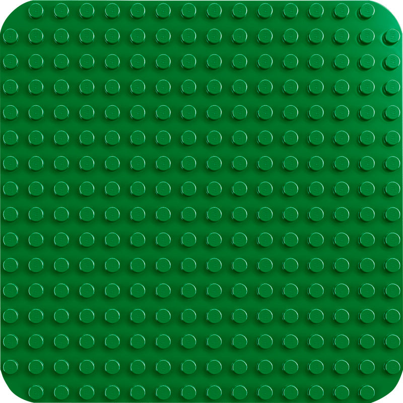 # Lego Duplo, Groene bouwplaat, L, ca. 25 x 25 cm